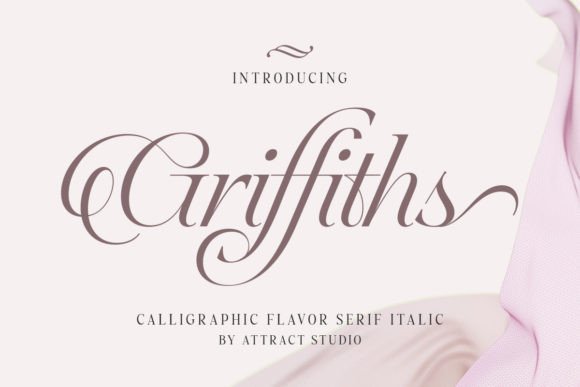 Griffiths Serif Font By Attract Studio