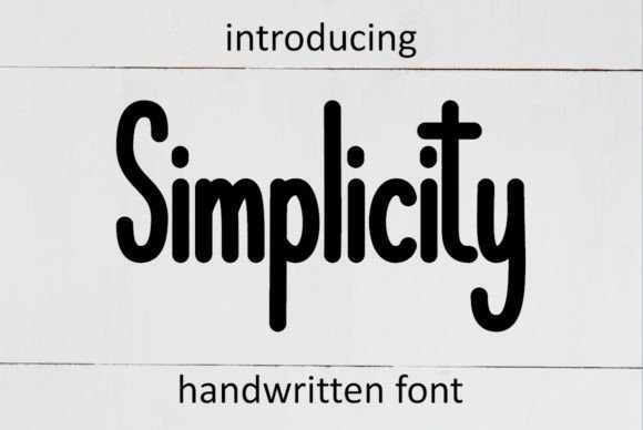 Simplicity Fuentes Caligráficas Fuente Por Hardiboy Design