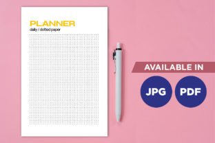 Dot Planner Gráfico Plantillas de Impresión Por TiveCreate 1