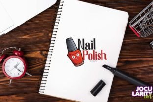 Nail Polish Company Logo Template Grafika Logo Przez JocularityArt 3