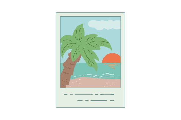 Beach Vacation Photography Travel Craft Cut File By Creative Fabrica Crafts