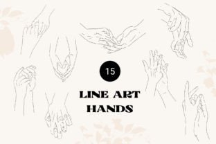 Line Art Hands Illustration Illustrations Imprimables Par Lshvsk 2