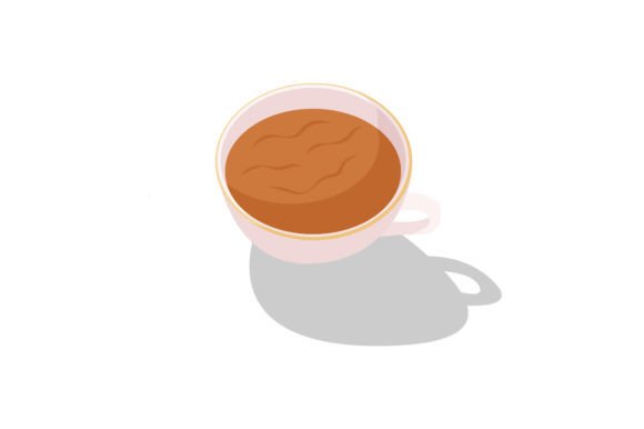 A Cup of Tea Tea Craft Cut File By Creative Fabrica Crafts