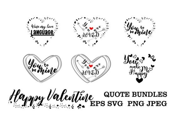 Valentine Bundles Graphic Crafts By Hana Heru
