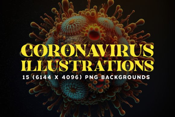 15 Coronavirus Illustrations (6K) Grafik Druckbare Illustrationen Von HipFonts