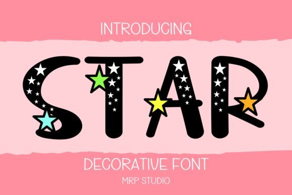 Star Decorative Font By MRP STUDIO