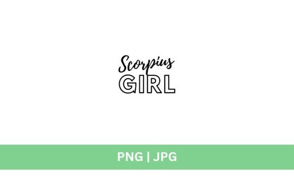 Scorpius Girl Graphic Illustration Designs de T-shirts Par Realtor Templates