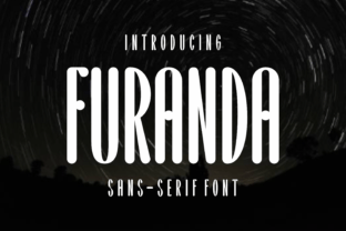 Furanda Sans Serif Font By lelevien 1
