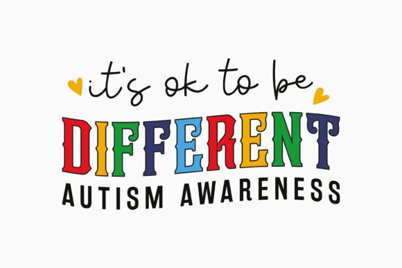 Retro Autism Awareness SVG Different Graphic Crafts By Svg Box