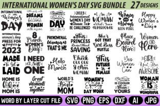 International Women's Day SVG Bundle Afbeelding Crafts Door Al Bari 1