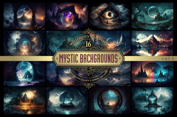 Mystic Concept Art Background Wallpapers Graphic Illustrations By xhafergashi
