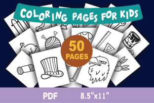 Fun Cute Coloring Book for KIds Graphic Coloring Pages & Books By Happy Bamboo