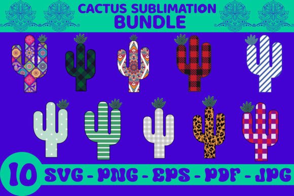 Cactus SVG Bundle Graphic Crafts By Design Dynamo Gallery