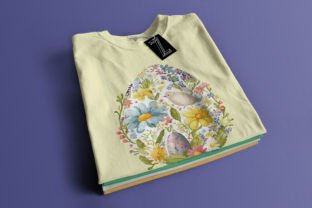 Cute Floral Easter Eggs Bundle Gráfico Diseños de Camisetas Por Zemira 15