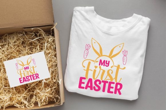 My First Easter/Easter Svg Graphic T-shirt Designs By svgdesignsstore07