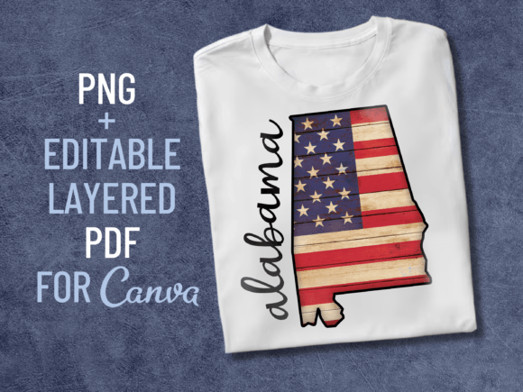 Alabama PNG, Sublimation, Use in Canva Graphic Illustrations By Inspire Graphics