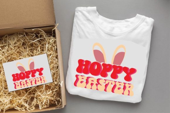 Hoppy Easter/Easter Svg Graphic T-shirt Designs By svgdesignsstore07