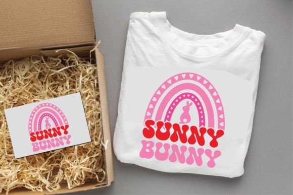 Sunny Bunny /Easter Svg Graphic T-shirt Designs By svgdesignsstore07