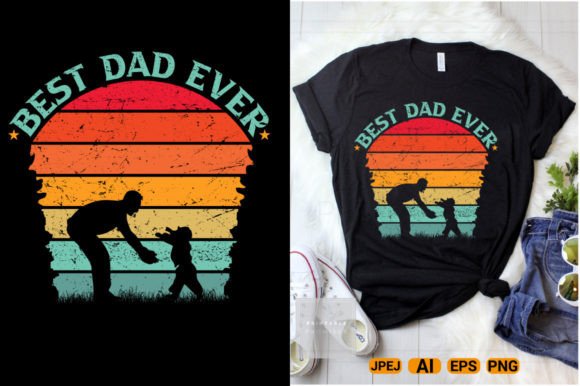 Father T Shirt |Father's Day Shirt Illustration Designs de T-shirts Par Store Hut