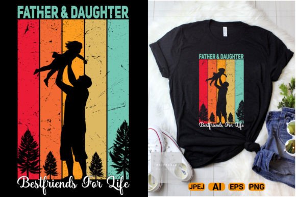 Father T Shirt |Father's Day Shirt Illustration Designs de T-shirts Par Store Hut