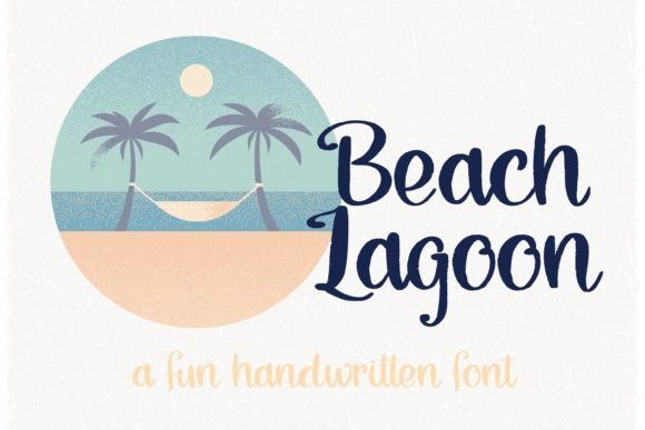 Beach Lagoon Script & Handwritten Font By designingdigitals