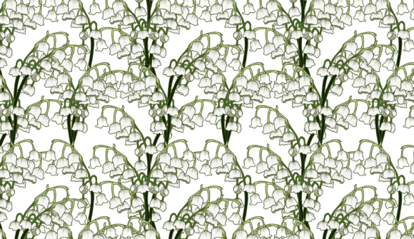 Lily Seamless Pattern Graphic Patterns By aneisspiaf