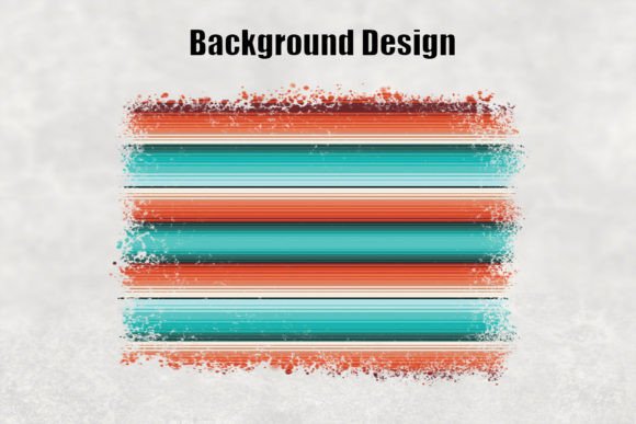 Distressed Serape Graphic Backgrounds By peangra