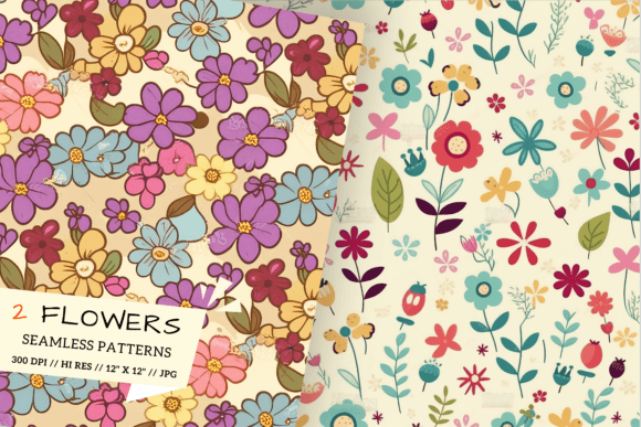 Flowers Background, Background, Flower Graphic Patterns By Florid Printables