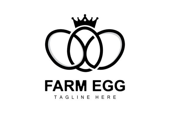 Egg Logo, Egg Farm Design, Chicken Logo, Grafika Szablony E-mail Przez AR Graphic