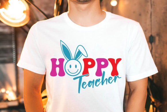 Hoppy Teacher Graphic T-shirt Designs By EM STORE