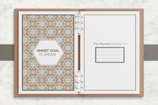 SMART Goal Planner | Printable Template Graphic KDP Interiors By JUNDI 3