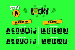 Felling Lucky Display Font By keng graphic 3