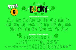 Felling Lucky Display Font By keng graphic 4