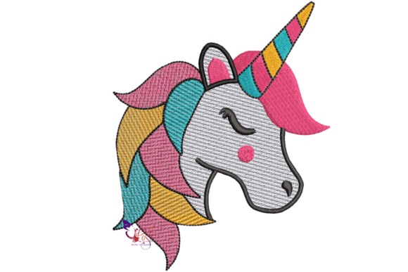 Unicorn Babies & Kids Embroidery Design By Posh Stitches 'n' Creations