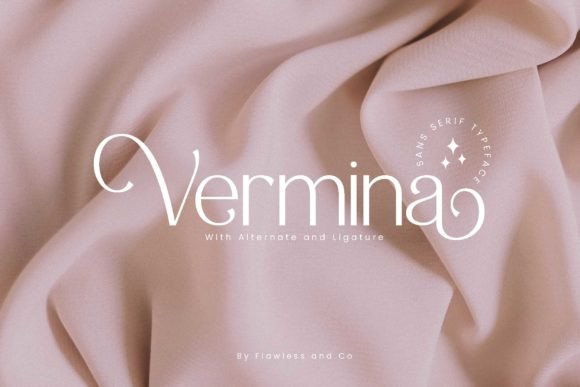 Vermina Sans-Serif-Schriftarten Schriftart Von Flawless And Co