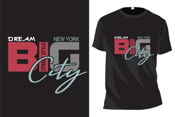Big City New York Graphic T-shirt Designs By Creative Tees