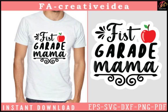 Fist Garade Mama Svg Design Grafica Creazioni Di FA_Creativeidea