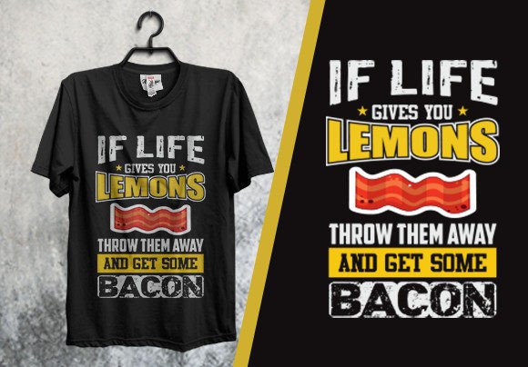 If Life Gives You Lemon Graphic T-shirt Designs By ChromaCraze