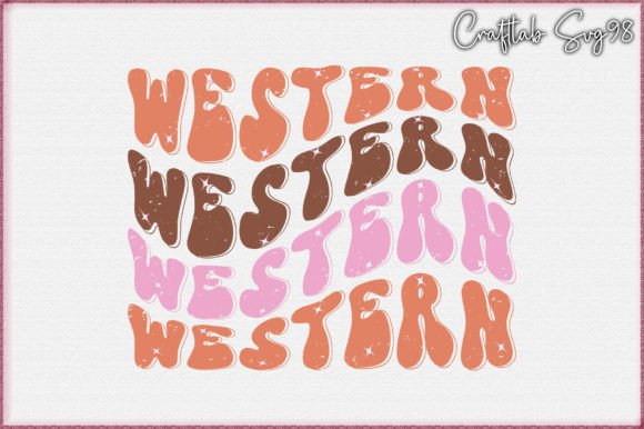 Western SVG Design Gráfico Artesanato Por Craftlab98