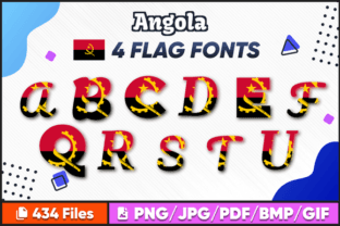 Angola Font Afbeelding Crafts Door fromporto 1