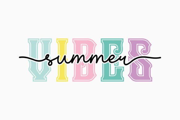 Retro Summer Quotes SVG Design Graphic Crafts By Svg Box
