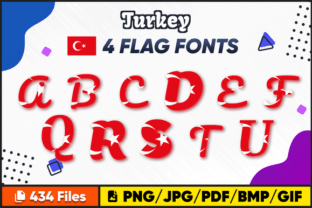 Turkey Font Afbeelding Crafts Door fromporto 1