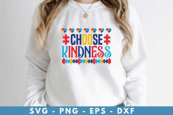 Choose Kindness SVG, Choose Kindness Afbeelding Crafts Door CraftArt