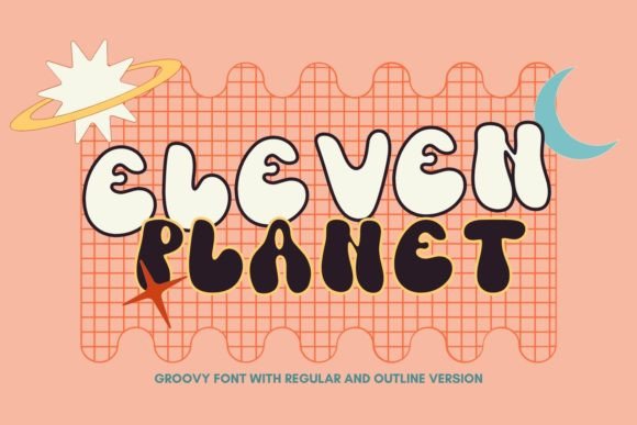 Eleven Planet Display Font By Arendxstudio