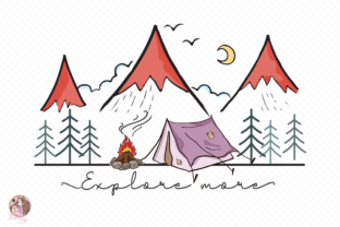 Camping Sublimation Bundle Graphic Crafts By Hello Magic 9