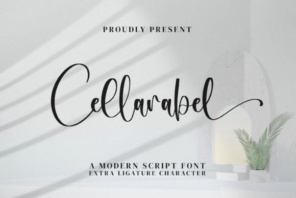 Cellarabel Script & Handwritten Font By integritypestudio