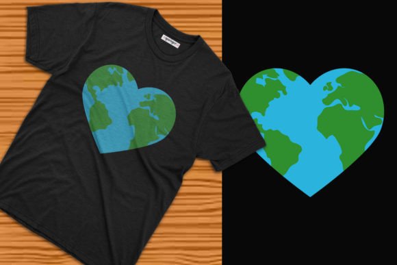 Earth Day Tee Shirt Design Graphic T-shirt Designs By Qarigor Inc