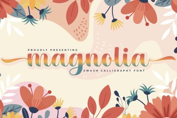 Magnolia Script & Handwritten Font By Doehantz Studio