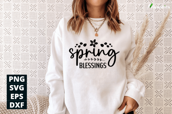 Spring Blessings - Spring Special SVG Graphic T-shirt Designs By AN Graphics