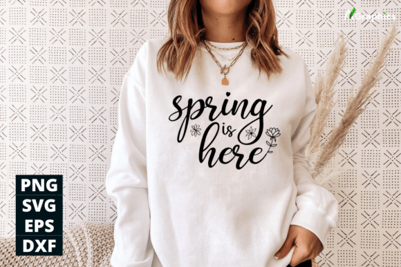 Spring is Here - Spring Special SVG Graphic T-shirt Designs By AN Graphics